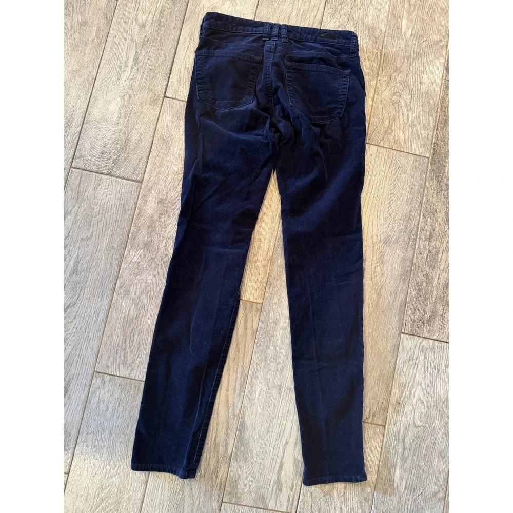 Kut‎ from the Kloth Corduroy Pants 2 Navy Blue Slim Straight KP488 Diana Skinny